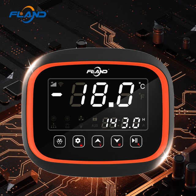Fland Smart Cold Storage Control Panel mit KI-Gesundheitsdiagnose und 30 % Energieeinsparung – Fern&uuml;berwachung 