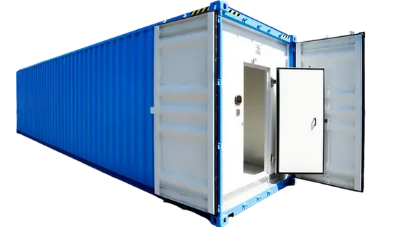 ARMAZENAGEM FRIA DE RECIPIENTE MODULAR